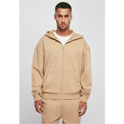 Build Your Brand - Ultra Heavy Zip Hoody (BY192) - unionbeige L