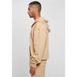 Build Your Brand - Ultra Heavy Zip Hoody (BY192) - unionbeige L