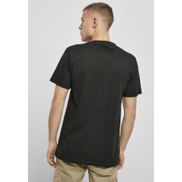 Build Your Brand- Organic T-Shirt Round Neck (BY136) - black