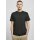 Build Your Brand- Organic T-Shirt Round Neck (BY136) - black