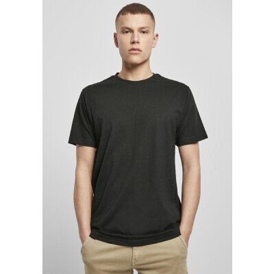 Build Your Brand- Organic T-Shirt Round Neck (BY136) - black L