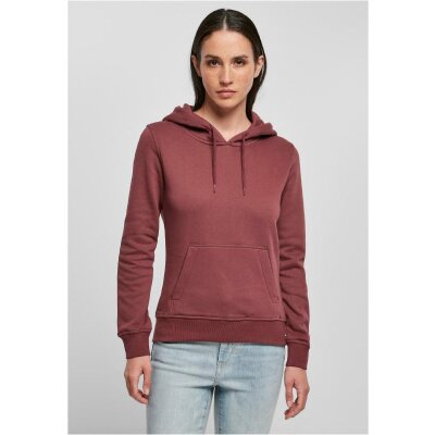 Build Your Brand - Ladies Organic Hoody (BY139) - cherry  S