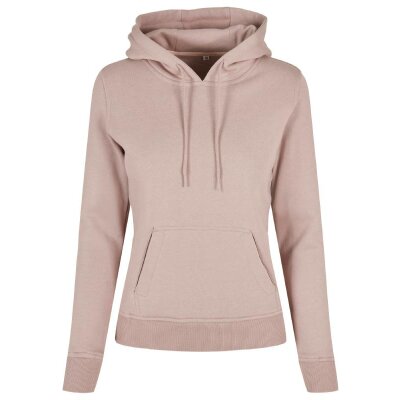 Build Your Brand - Ladies Organic Hoody (BY139) - duskrose XS