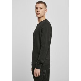 Build Your Brand - Light Crew Sweatshirt (BY010) - black L