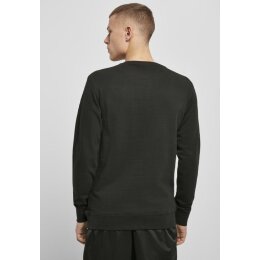 Build Your Brand - Light Crew Sweatshirt (BY010) - black L