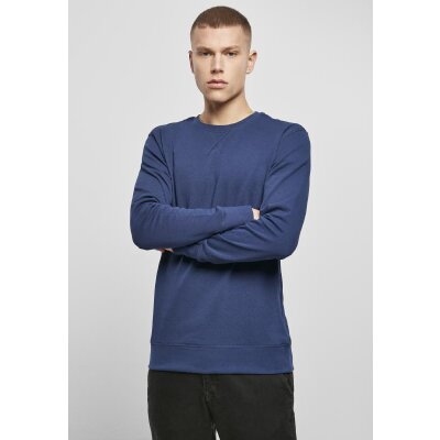 Build Your Brand - Light Crew Sweatshirt (BY010) - light navy L