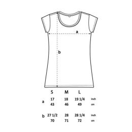 Continental / Earth Positive - EP41 Womens Tunic T-Shirt - white M