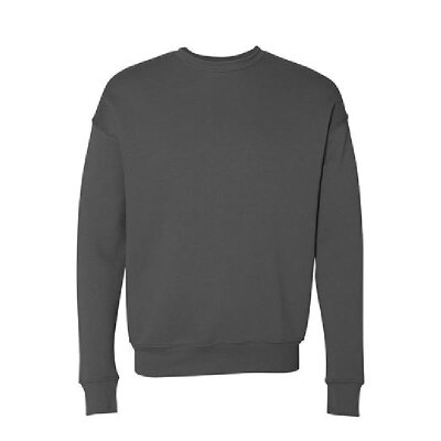 Bella + Canvas - 3945 Unisex Sponge Fleece Drop Shoulder Sweatshirt  - asphalt (solid) M