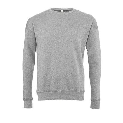 Bella + Canvas - 3945 Unisex Sponge Fleece Drop Shoulder Sweatshirt  - athletic heather