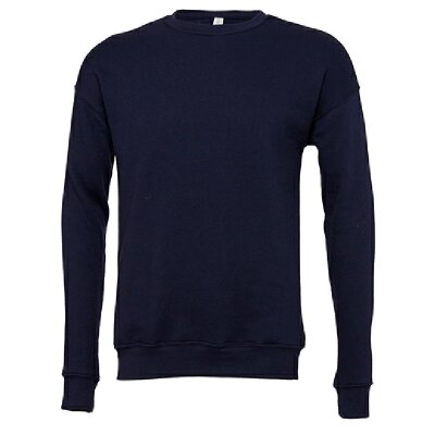 Bella + Canvas - 3945 Unisex Sponge Fleece Drop Shoulder Sweatshirt  - navy