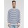 Urban Classics - Striped Crewneck (TB6411) - whitesand/vintageblue L