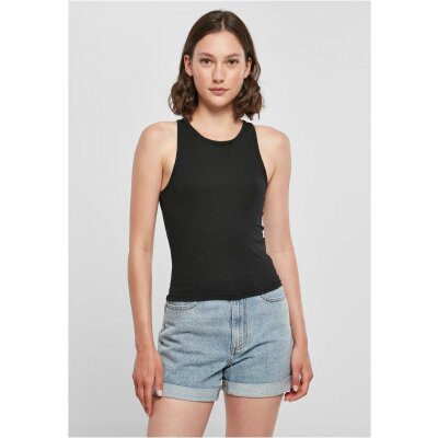 Build Your Brand - Ladies Racer Back Top (BY208) - black XS