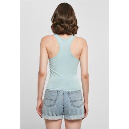 Build Your Brand - Ladies Racer Back Top (BY208) - oceanblue
