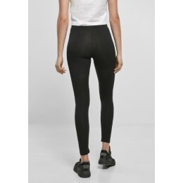 Build Your Brand - Ladies Stretch Jersey Leggings (BY099) - black L