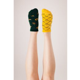 Many Mornings Socks - Pineapples (Ananas) Low - Socken