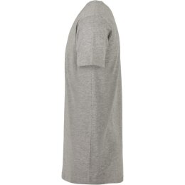 Build Your Brand - Shaped Long Tee (BY028) - heather grey