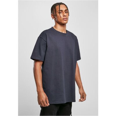 Build Your Brand - Heavy Oversize Tee (BY102) - navy