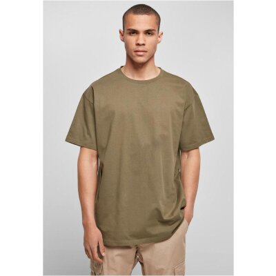 Build Your Brand - Heavy Oversize Tee (BY102) - olive