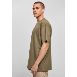 Build Your Brand - Heavy Oversize Tee (BY102) - olive