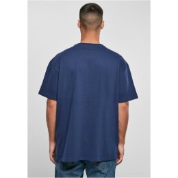 Build Your Brand - Heavy Oversize Tee (BY102) - darkblue L