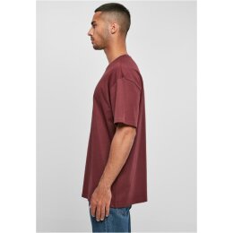 Build Your Brand - Heavy Oversize Tee (BY102) - cherry
