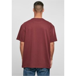Build Your Brand - Heavy Oversize Tee (BY102) - cherry XXL