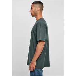 Build Your Brand - Heavy Oversize Tee (BY102) - bottlegreen XL