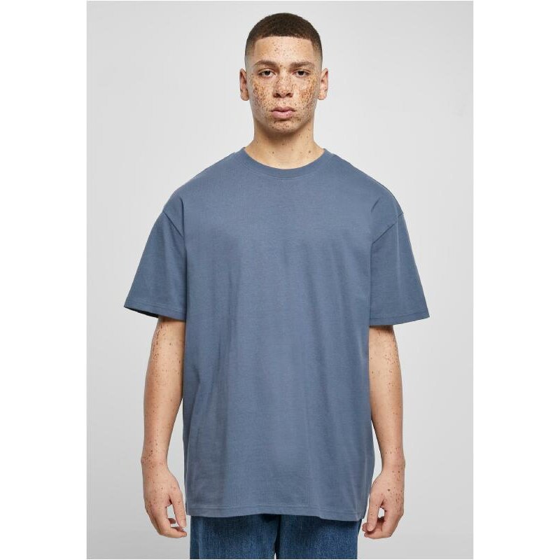 Build Your Brand Maglietta Uomo In Cotone Biologico, Modello Oversize Nero, Morbida E Comoda Per Stampa O Uso Quotidiano - 3