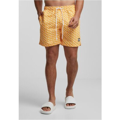 Urban Classics - TB2679 Pattern Swim Shorts - magicmangoseahorse