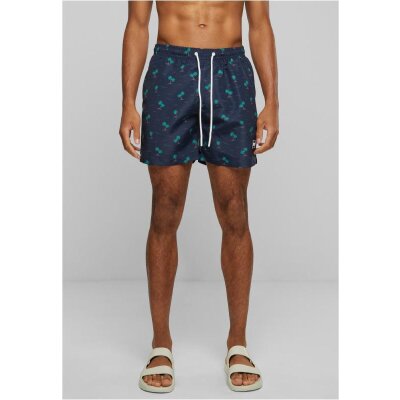 Urban Classics - TB2679 Pattern Swim Shorts - island aop 5XL