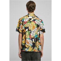 Urban Classics - TB4150 - Viscose AOP Resort Shirt - toucans