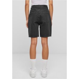 Urban Classics - TB6205 Ladies 90‘s Bermuda - black washed