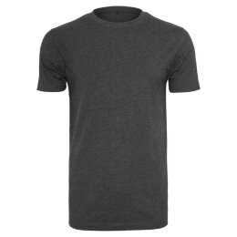 Build Your Brand - T-Shirt Round Neck (BY004) - charcoal M