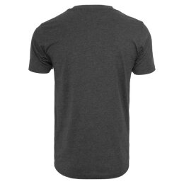 Build Your Brand - T-Shirt Round Neck (BY004) - charcoal XXL