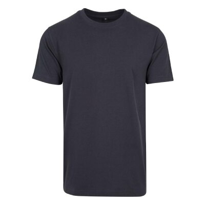 Build Your Brand - T-Shirt Round Neck (BY004) - navy