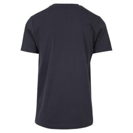 Build Your Brand - T-Shirt Round Neck (BY004) - navy L