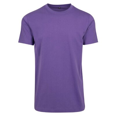 Build Your Brand - T-Shirt Round Neck (BY004) - ultraviolet