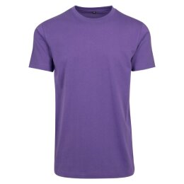 Build Your Brand - T-Shirt Round Neck (BY004) - ultraviolet