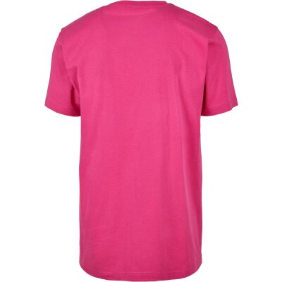 Build Your Brand - T-Shirt Round Neck (BY004) - hibiskus pink