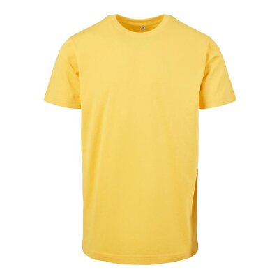 Build Your Brand - T-Shirt Round Neck (BY004) - taxi yellow