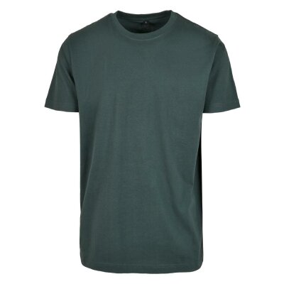 Build Your Brand - T-Shirt Round Neck (BY004) - bottlegreen XL