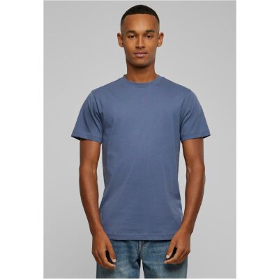 Build Your Brand - T-Shirt Round Neck (BY004) - vintageblue XL