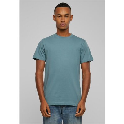 Build Your Brand - T-Shirt Round Neck (BY004) - dustyblue