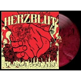 HERZBLUT - RADIKAL VERLIEBT (RED/MARBLE VINYL) - LP