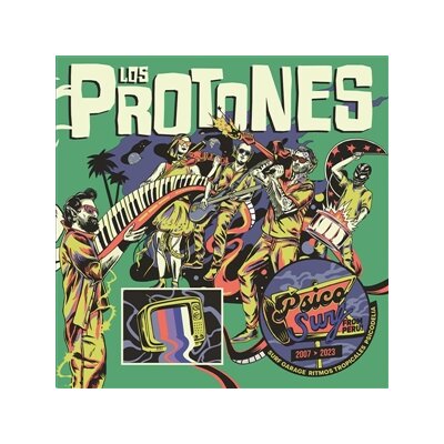 PROTONES, LOS - PSICO SURF (SPLATTER VINYL) - LP
