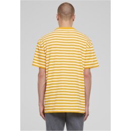 Urban Classics - TB6642 Regular Stripe Tee - white/magicmango