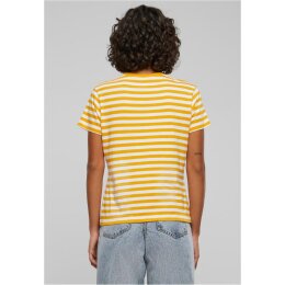 Urban Classics - TB6826 Ladies Regular Striped Tee - white/magicmango