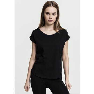 Urban Classics - Ladies Long Back Shaped Slub Tee (TB1186) S
