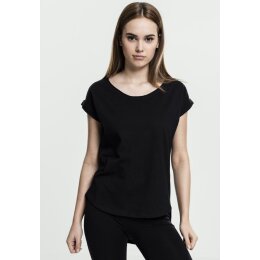 Urban Classics - Ladies Long Back Shaped Slub Tee (TB1186) S