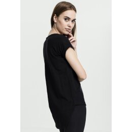 Urban Classics - Ladies Long Back Shaped Slub Tee (TB1186) S